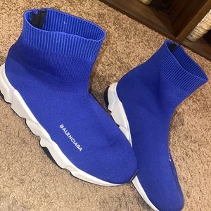 Blue Balenciaga Runner